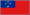 flag of western samoa